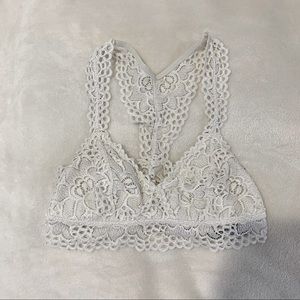 AERIE Sz Medium White Bralette